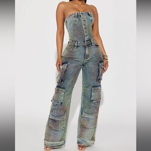 FN Denim Jumpsuit
